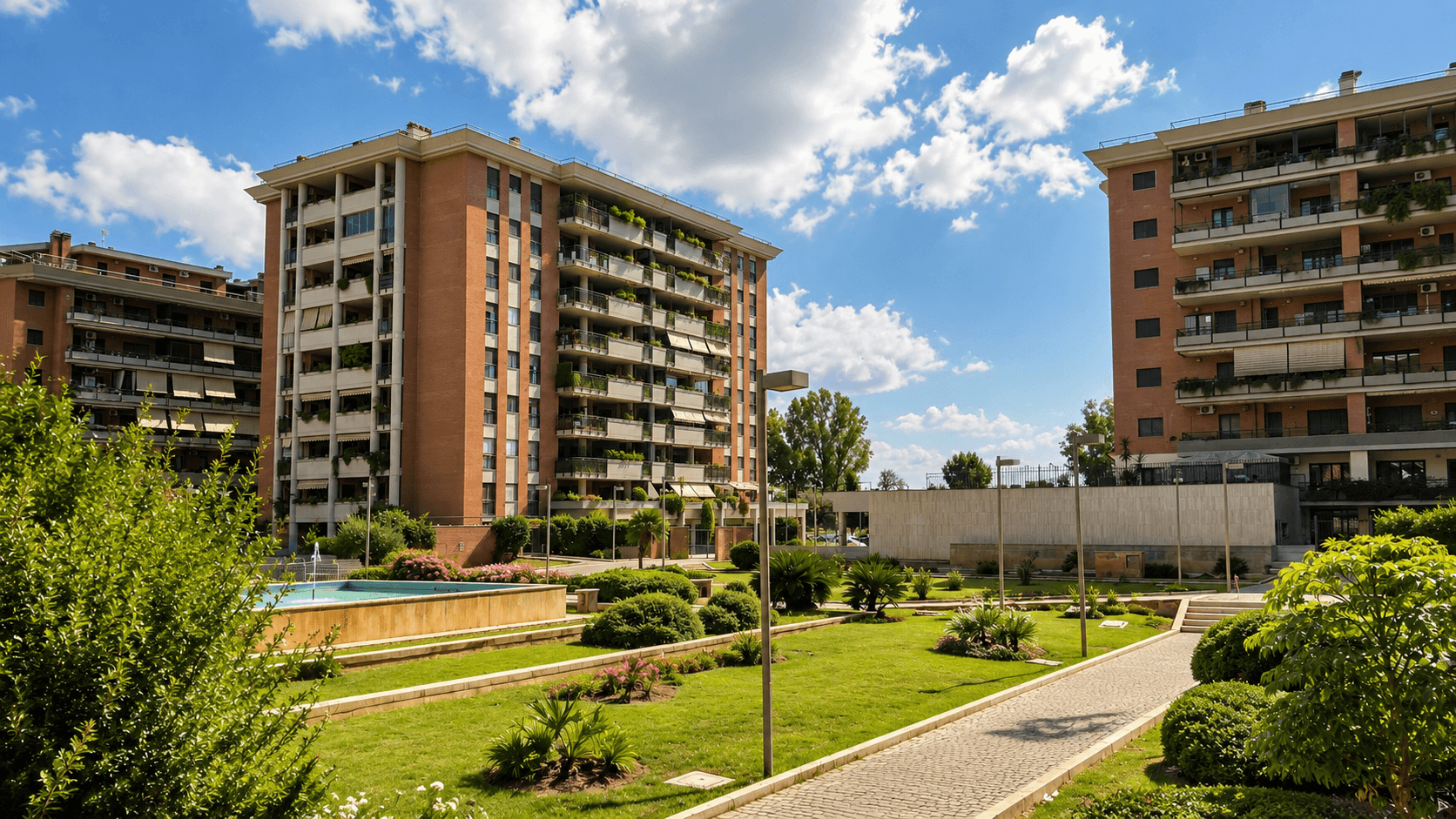 Vista esterna del complesso Lumina Stay
